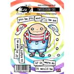 Visible Image Tweedledum / Tweedledee Stamp Set