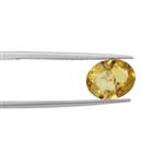 0.85cts Caribbean Amber 10x8mm Oval (N)