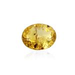 0.85cts Caribbean Amber 10x8mm Oval (N)