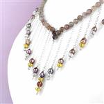 Natural Multi-Colour Edison Pearls Approx 6-8mm, 38cm Strand