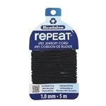 1.0 mm Black Cord, 5 m