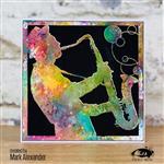 Visible Image Sax It Up Stencil