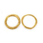  Botswana Agate, 8mm 10mm & 12mm, Gold Plated Base Metal Wire Project
