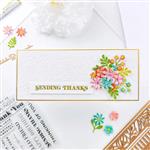 Spellbinders - Mini Blooms & Sprigs Etched Dies From The Slimline 