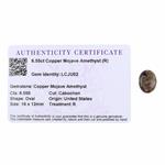 6.55cts Copper Mojave Amethyst 16x12mm Oval  (R)