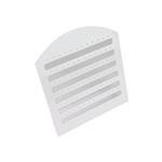 White Earrings Display Stand 18x20cm