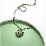 150cts Natural Green Cherry Agate Plain Rounds Approx 8mm, 37cm Strand 