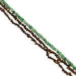 Gold Plated Copper Wire, Chips & Nuggets, Green Aventurine & Tigers Eye Project With 
