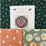 Allison Maryon's Jolly Holly-Day Christmas Tree Skirt Kit: Pattern & Snowman Fabric 