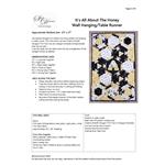 Suzie Duncan Lewis & Irene Hexagon Wall Hanging Quilt Kit: Instructions & Fabric (2.5m)