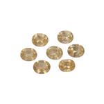 2.4cts Ceylon Peach Garnet 5x4mm Oval Pack of 7 (N)