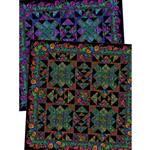 Jason Yenter Multicolour Vivid Quilt Kit: Instructions & Fabric (13.5m)