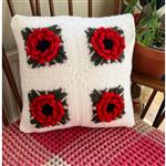 Adventures in Crafting Poppy Crochet Cushion Kit