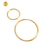 Gold Plated Memory Wire Pack Silver Colour 34 coils - Ring, Bracelet & Necklace 