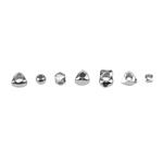 Mega Bundle Closeout - 925 Sterling Silver Spacer Beads, 400pcs (7 designs)