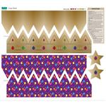 Allison Maryon's Birthday Crown Panel with Instructions (70cm x 67cm)