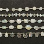 35cts Ethiopian Opal Smooth Gemstone Multi-Shapes 