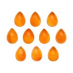 6cts Carnelian Approx 7x5mm Pear (Pack of 10)