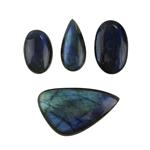 Blue Labradorite Cabochon & Seed Bead Project With Downloadable Instructions By Rachel Smith