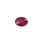 0.7cts Burmese Ruby Oval Fancy Approx 7x5mm (H)