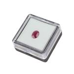 0.7cts Burmese Ruby Oval Fancy Approx 7x5mm (H)