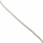  High Lustre White Nucleated Edison Pearls, Approx 9-11mm 38cm Strand