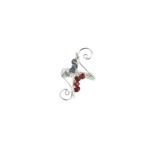 90cts Ruby, Emerald, Tanzanite & Blue Sapphire Faceted Rondelles Approx 3x1 to 4x2mm, 15cm Each Strand.