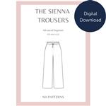 NH Patterns Sienna Trousers PDF Sewing Pattern (Sizes 4-30) - Digital ...