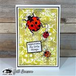 Visible Image Little Ladybirds Stamp Set
