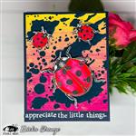 Visible Image Little Ladybirds Stamp Set