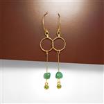 Gold Plated Copper Wire, Chips & Nuggets, Green Aventurine & Tigers Eye Project With 