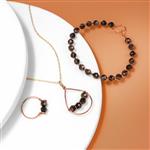 Light/Golden Brown Rivoli & Gunmetal Translucent Faceted Glass Wire Wrapping Project With Downloadable Instructions By Ellie Gallagher
