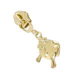 Gold Cow Zip Slider for No.5 Nylon Zip