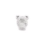 925 Sterling Silver Topaz 1 to 2 Connector (2pcs)