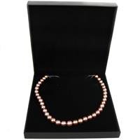 Naturally Purple Freshwater Cultured Edison Pearls 10-12mm, 38cm Strand Sienna Necklace Box