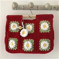 Adventures in Crafting Poppy Daisy Meadow Bag Kit. Save 20%