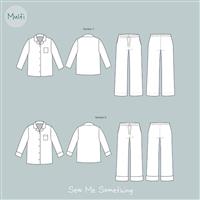 Sew Me Something Rosalind Pyjamas Sewing Pattern (Sizes 8-22)