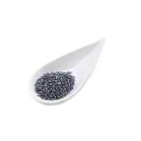 Miyuki Delica Transaprent Grey Lustre AB Seed Beads 11/0 Approx 7.2GM