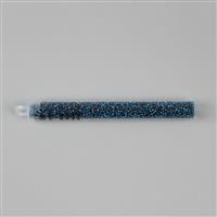 Miyuki Dyed Silver Lined Blue Zircon Seed Beads 11/0 (24GM/TB)