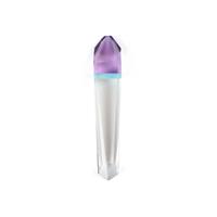 22cts Pink Amethyst, Turquoise & Crystal Quartz Cosmic Obelisk Approx 8x45mm 