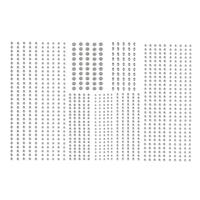 Silver Plated Base Metal Spacers Beads (Pack of 1000pcs)