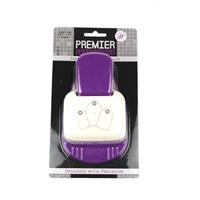 Premier Craft Tools - Fancy Edge Tag Punch - Creates instant tags sized 2.5", 2" & 1.5" in width