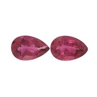 0.6cts Safira Tourmaline 6x4mm Pear Pack of 2 (N)