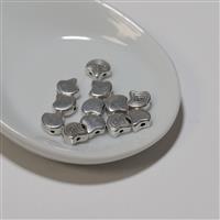 Cymbal Vlasios - Ginko Bead Substitute - Antique Silver Plated (12pk)