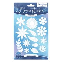 Moonstone Dies - Floral Stitches, Contains 14 metail dies, Usual £14.99