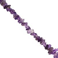 470cts Amethyst Bead Nugget Approx 3x1.5 to 15x4mm, 100inch Strand