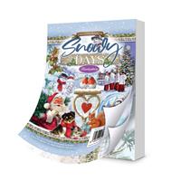 The Little Book of Snowy Days, A6 Little Book contains 144 pages - 24 designs x 6 of each