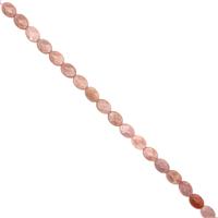 260cts Sunstone Faceted Ovals Approx 20x15mm, 38cm Strand