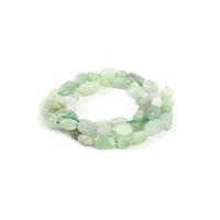 90 cts Jadeite Polished Small Nuggets Approx 4x8mm, 38cm Strand