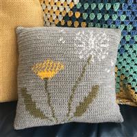 Adventures in Crafting Dandelion Tapestry Crochet Cushion Kit